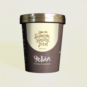 Premium Vanilla Seed Ice Cream